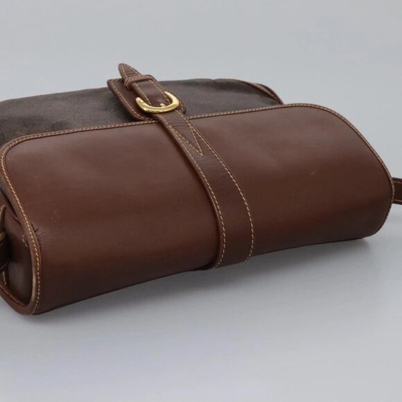 GUCCI GG Canvas Shoulder Bag Brown Gold 001 261 0613 Auth BA1734 - Picture 7 of 16